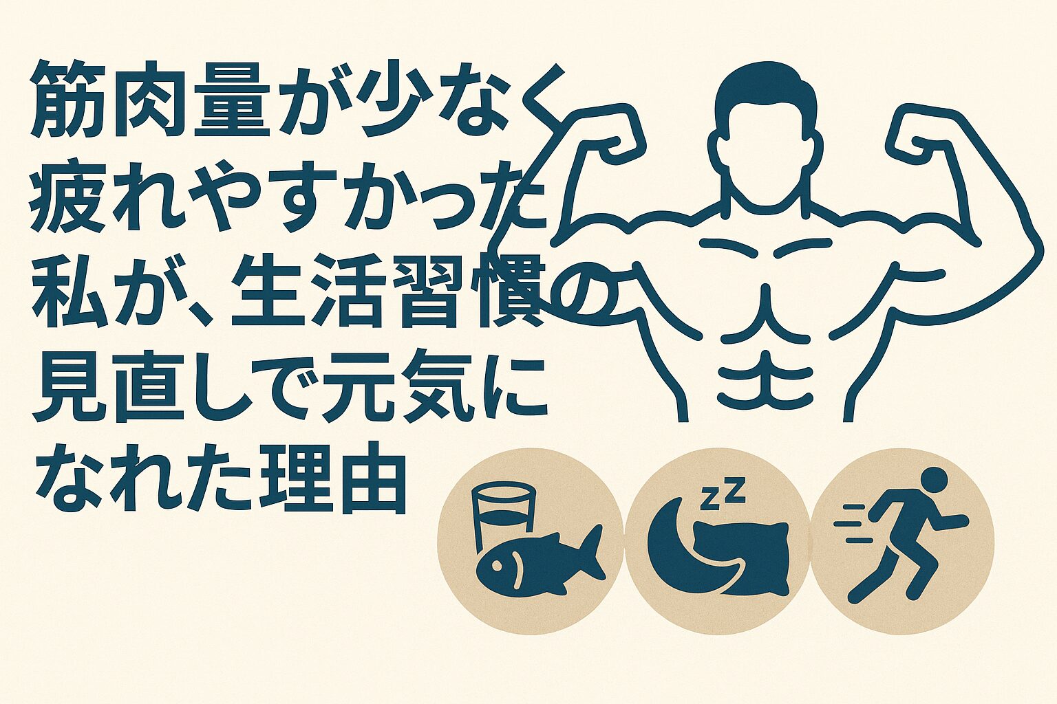 筋肉量が少なかった私が毎日元気に過ごせるようになった理由