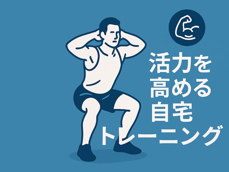 活力を高める自宅トレーニング