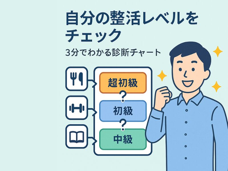 自分の整活（活力）レベルをチェック_簡単診断